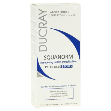 Squanorm shampoing antipell pellic seches, 200 ml