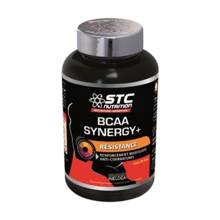 Stc nutrition bcaa synergy+, 120 gélules