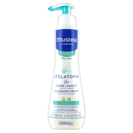 Mustela stelatopia - crème lavante corps et cheveux - 200ml