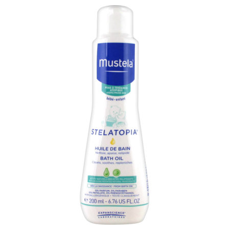 Mustela stelatopia - huile de bain lactée - 200 ml