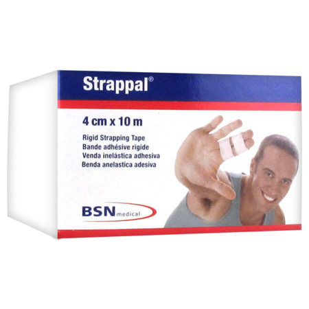 Strappal bande adhesive non elastique 10 m x 4 cm