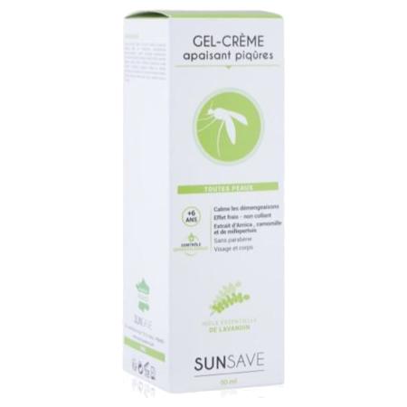 Sunsave - gel-creme apaisante piqure - 50ml