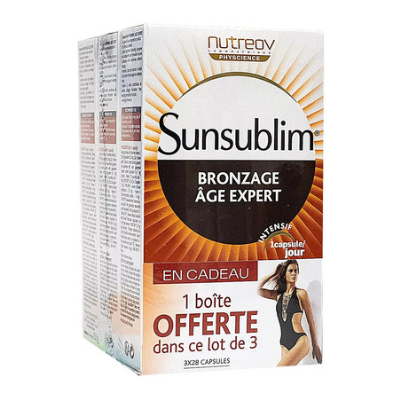 Sunsublim bronzage âge expert, 3x28 capsules