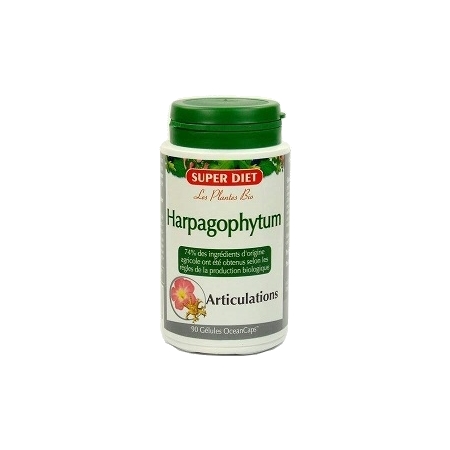 Superdiet harpagophytum bio, 90 gélules