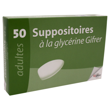 Gifrer 10 Suppositoires à la glycérine adulte