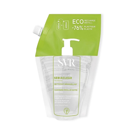 SVR Sebiaclear Eau Micellaire Recharge, 400 ml