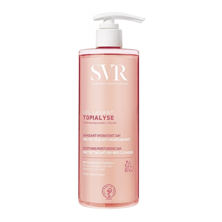 SVR Topialyse Gel Lavant, 400 ml