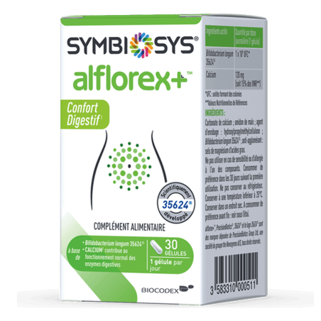 Symbiosis Alflorex+, Boite de 30 Gélules