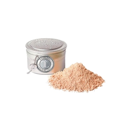 T.leclerc poudres poudre libre abricot boite rétro argent 35 g