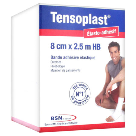 Tensoplast hb bande adhesive 2,5 m x 8 cm