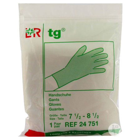 Tg lohmann gant protection coton adulte 7.5/8.5 x2