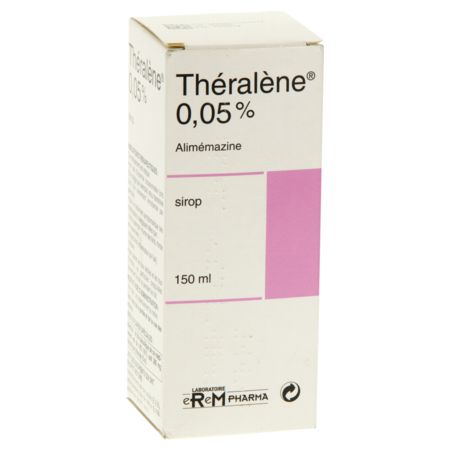 Theralene 0,05 %, flacon de 150 ml de sirop