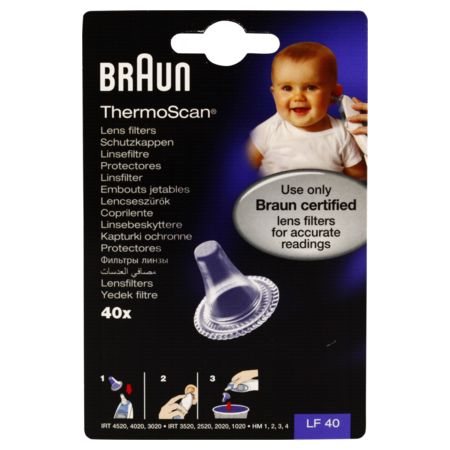 BRAUN Embouts thermomètre auriculaire - x40