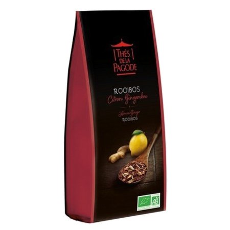 Thés de la Pagode Rooibos Citron - Gingembre, 100 g