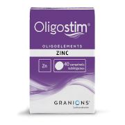 Oligostim zinc, 40 comprimés sublinguaux