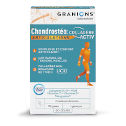 Granions Chondrostéo+ Collagène Activ, 30 gélules