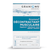 Granions Décontractant musculaire, 60 comprimés