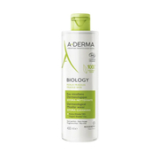 A-Derma Biology Eau Micellaire Dermatologique Hydra-Nettoyante, Flacon de 400 ml