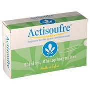 Actisoufre solution nasale buvable, 30 ampoules