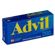 Advil 200 mg, 20 comprimés enrobés