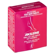 Akileïne galets de bain effervescents revitalisants - 6x20g
