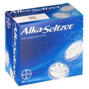Alka seltzer 324 mg, 20 comprimés effervescents