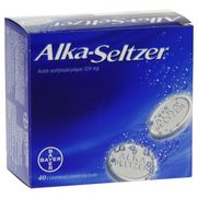 Alka seltzer 324 mg, 40 comprimés effervescents