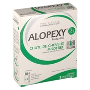 Alopexy 2 %, 3 flacons de 60 ml de solution pour application locale