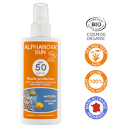 Alphanova Sun - Spray Solaire Bio SPF50, 125ml