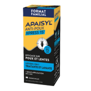 Apaisyl Traitement Anti Poux et Lentes, 200 ml