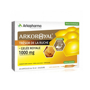 Arkopharma Arkofluides® Gelée Royale 1000mg,  20 Ampoules de 10 ml