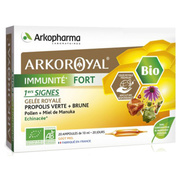 Arkopharma Arkoroyal Immunité Fort Bio, 20 Ampoules de 10 ml