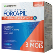 Arkopharma Forcapil Fortifiant Kératine +, 180 gélules