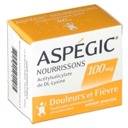 Aspegic nourrissons 100 mg, 20 sachets