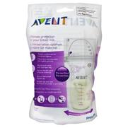 Philips avent sachet pour conservation lait, 180 ml x25