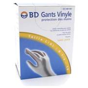 Bd gant vinyle l/xl, x 50