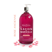 BeauTerra Savon de Marseille Liquide Rose Ancienne, 300 ml