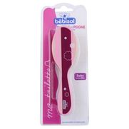 Bebisol brosse cheveux + peigne fille