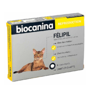 Biocanina Félipil pour Chats et Chattes, boîte de 6 comprimés