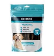 Biocanina Triodental Très Grands Chiens +30 kg, 15 Lamelles