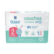 Biolane Bio Couche Jumbo Taille 2 3-6 kg, x28