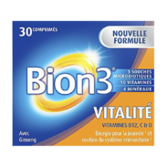 Bion3 Énergie Continue, 30 comprimés