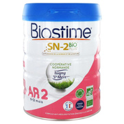 Biostime Lait SN-2 Bio Plus Anti-Régurgitation 2ème Âge 6-12 mois, Boite de 800g