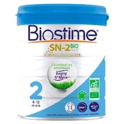 Biostime SN-2 Lait poudre Bio 2ème âge, 800 g