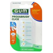 Gum proxabrush click brosse interd 1mm1 rech x6