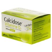 Calcidose vitamine d3 500 mg/400 ui, 60 sachets