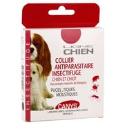 Canys collier antiparasit insecti chien chiot 60cm
