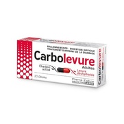 Carbolevure adultes, 30 gélules