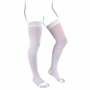 Bas-Cuisse Anti-Stase Clinic C2 Blanc Taille 3 Normal    