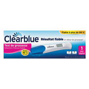Clearblue Test de Grossesse Digital Ultra Précoce, Boite de 1 Test